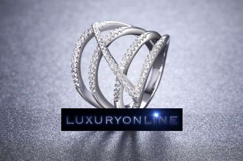 Hand Crafted Simulated Diamond Ring