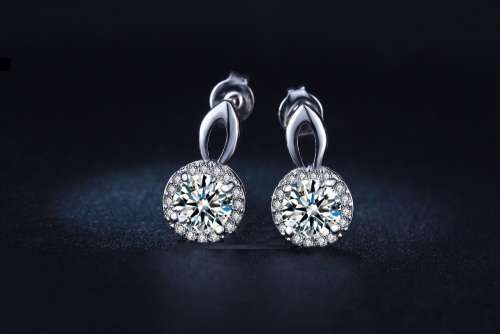 SUPERB!! ! Simulated Diamond Drop Earrings
