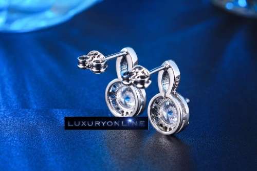 SUPERB!! ! Simulated Diamond Drop Earrings