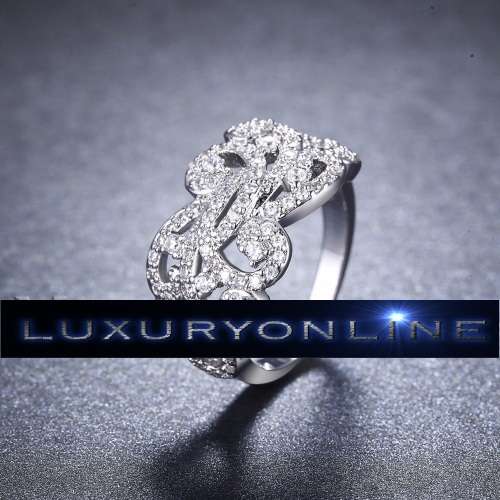 BRILLIANT! Simulated White Diamond And Simulated Yellow Diamond Ring Size 6; 7; 8 US