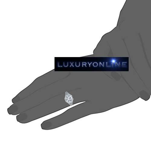 EXCELLENT! 1.38ct  Simulated Diamond Ring Size 7; 9 US