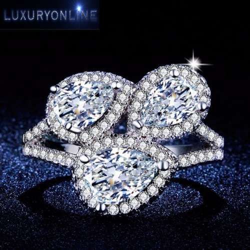DAZZLING! Simulated Diamond Ring Size 6; 7; 8 US