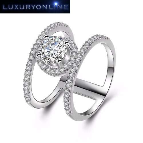 GORGEOUS!! Hand Crafted 1,75ct Simulated Diamond Ring Size 6; 7; 9 US