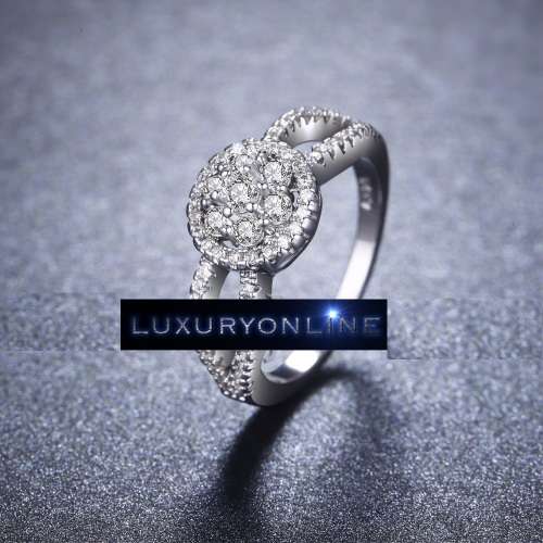 DAZZLING! Hand Crafted 1,38ct Simulated Diamond Ring Size 6 US