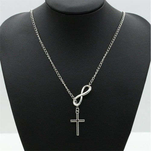GORGEOUS! Infinity Cross Necklace