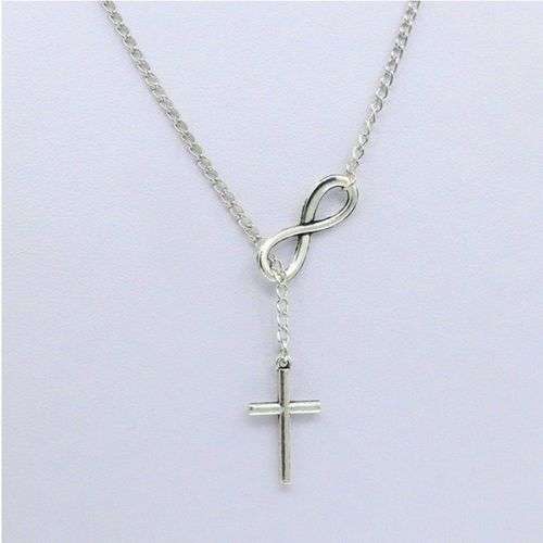 GORGEOUS! Infinity Cross Necklace