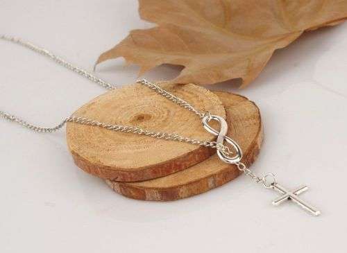 GORGEOUS! Infinity Cross Necklace