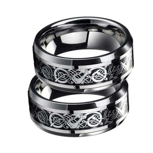 100% Pure Titanium Celtic Ring Size 10; 11; 12 US