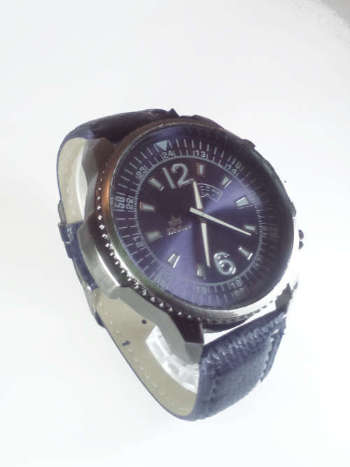 Genuine Pilot Men's Watch (Blue) 55 mm