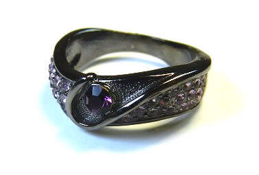 AMAZING! 1,75 Carat Simulated Amethysts *R 699* Size 7 US/ N / 17