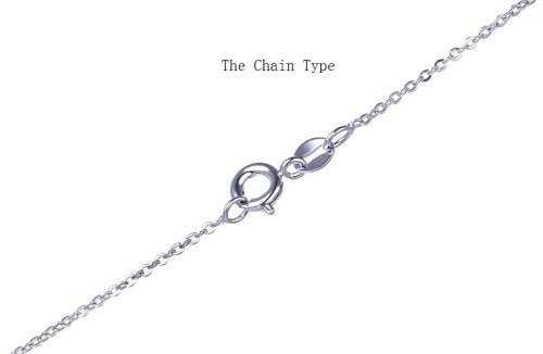 100% Genuine Titanium 4-Leaf Clover Necklace With Simulated Diamonds