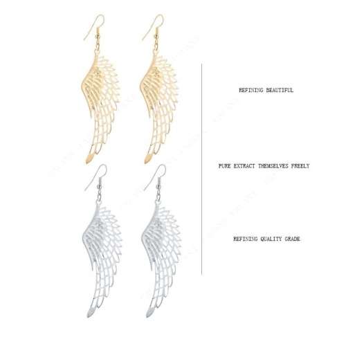 LOVELY! Angel Wings Drop  Earrings **R 499** (SILVER)