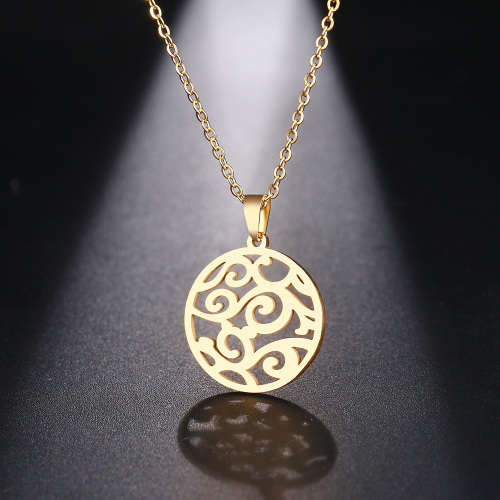 100% Genuine Titanium Lucky Charm Necklace **R 999** (GOLD)