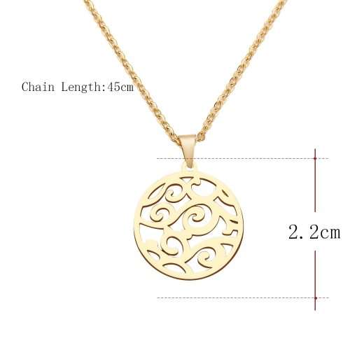 100% Genuine Titanium Lucky Charm Necklace **R 999** (GOLD)