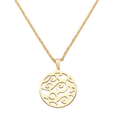 100% Genuine Titanium Lucky Charm Necklace **R 999** (GOLD)