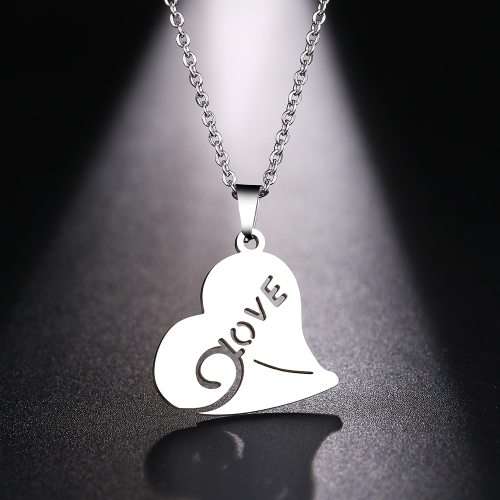 Titanium "Love Heart **R 499** (SILVER)