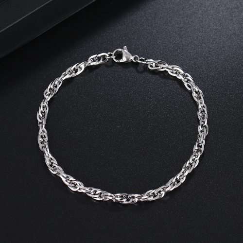 Titanium Wheat Bracelet 22 cm (SILVER) *R 599*