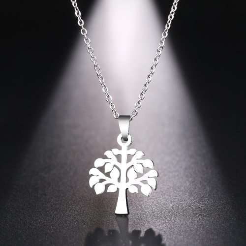 Titanium "Tree Of Life" Necklace 45 cm   **R 499** (SILVER)