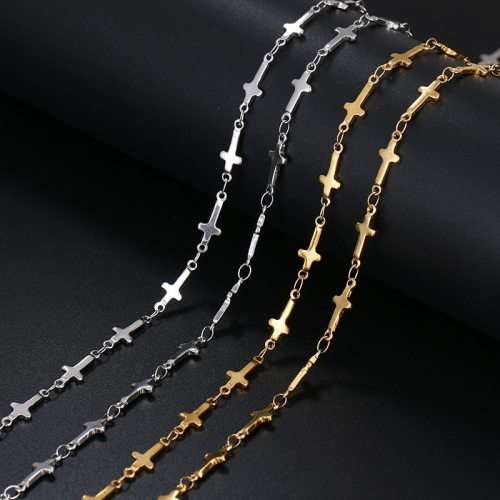 Titanium Cross Necklace 60 cm**R 699**  (SILVER)