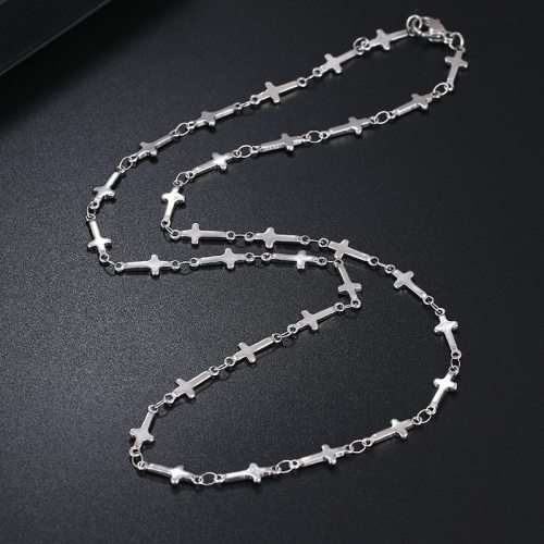 Titanium Cross Necklace 60 cm**R 699**  (SILVER)