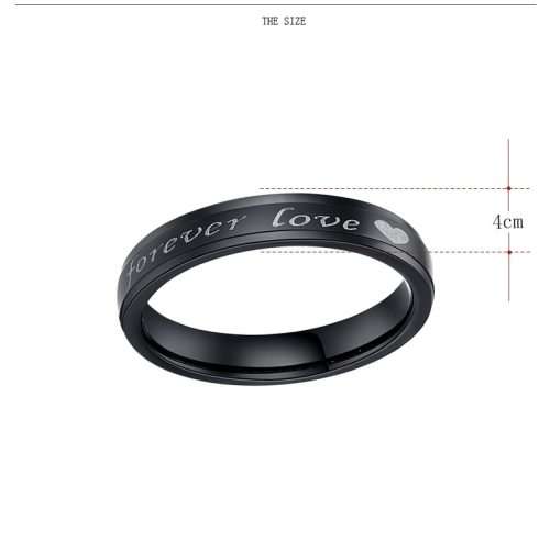 Titanium  "HIS & HERS"  Ring **R 699** Size 9 US