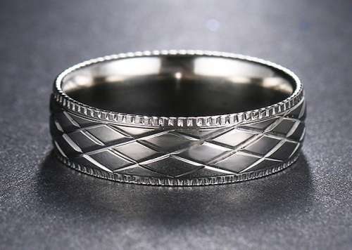 Titanium Ring (SILVER) 6 mm *R 799* Size 11 US