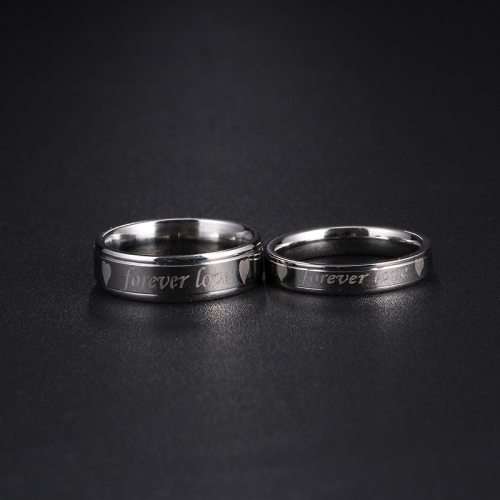 Titanium  "HIS & HERS"  Ring **R 699** Size 9 US