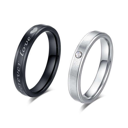 Titanium  "HIS & HERS"  Ring **R 699** Size 9 US