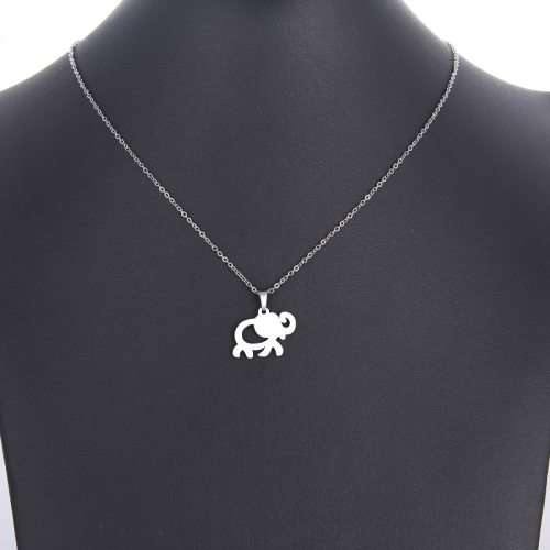 Titanium "Elephant" Necklace Silver 45 cm *R 499*