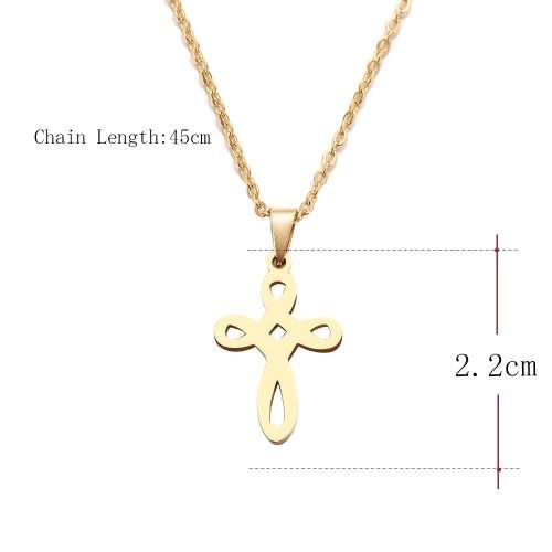 Titanium "Cross" Necklace 45 cm *R 599*