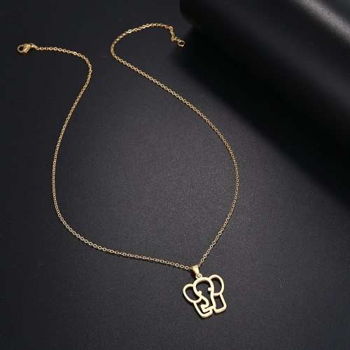 Titanium "Elephant" Necklace Silver 45 cm *R 499*