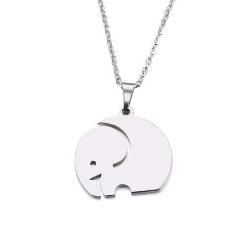 Titanium "Elephant" Necklace Silver 45 cm *R 499*