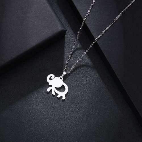 Titanium "Elephant" Necklace Silver 45 cm *R 499*