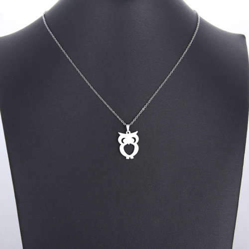 Titanium "Owl" Necklace Silver 45 cm *R 599*