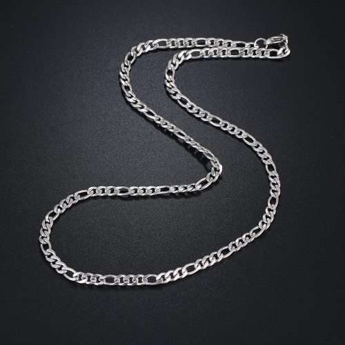 Titanium Figaro Necklace 50 cm **R 699** (SILVER)