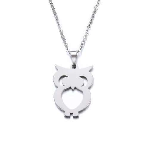 Titanium "Owl" Necklace Silver 45 cm *R 599*