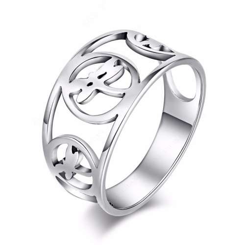 Titanium "Dragon Fly" Ring *R 499* Size 11 US