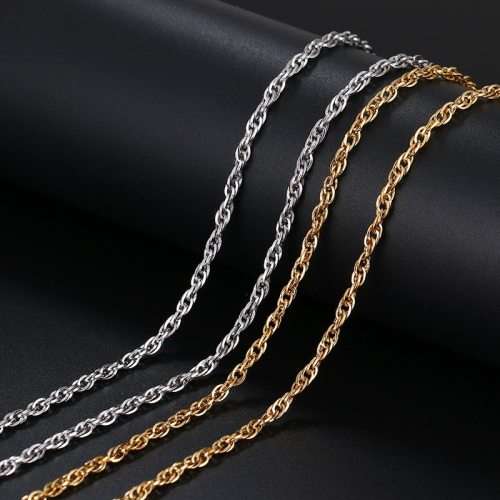 Titanium Wheat Necklace 60 cm **R 699** (SILVER)