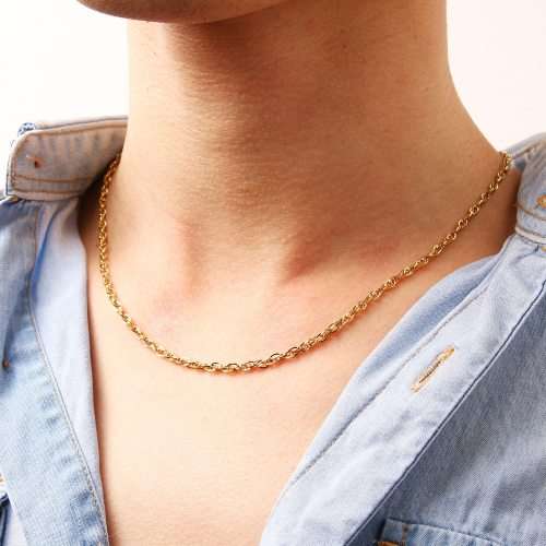 Titanium Wheat Necklace 60 cm **R 699** (SILVER)