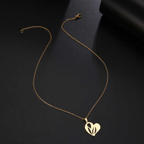 Titanium *|Heart* Necklace 45 cm (SILVER) *R 599*