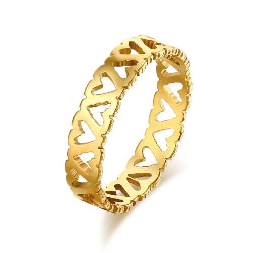 Titanium Heart Ring Size 10 US *R 999* SILVER