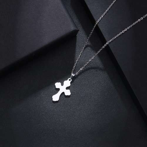 Titanium *Cross* Necklace 45 cm (SILVER) *R 599*