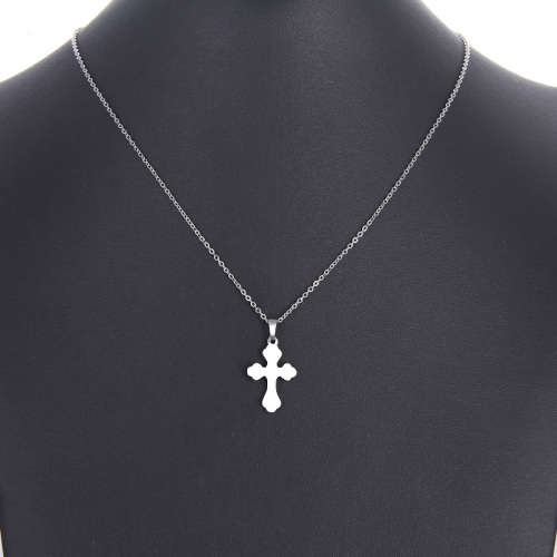 Titanium *Cross* Necklace 45 cm (SILVER) *R 599*