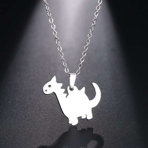 Titanium *Dinosaur* Necklace 45 cm (SILVER) *R 599*