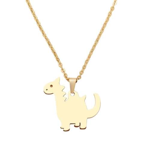 Titanium *Dinosaur* Necklace 45 cm (SILVER) *R 599*