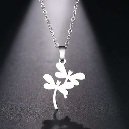 Titanium *Dragonfly* Necklace 45 cm (SILVER) *R 599*