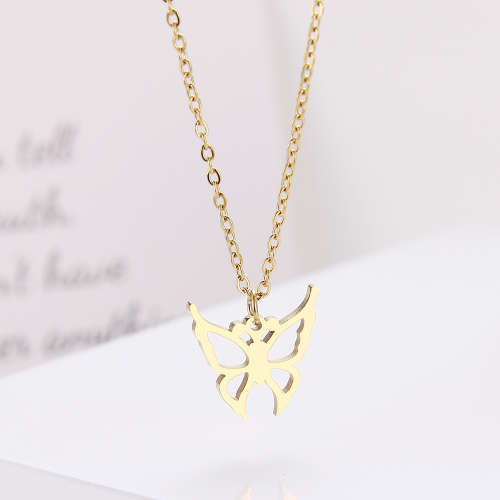 Titanium *Butterfly* Necklace 45 cm (SILVER) *R 599*