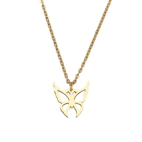 Titanium *Butterfly* Necklace 45 cm (SILVER) *R 599*