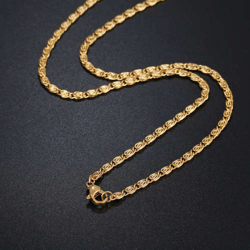 Titanium Snail Chain Necklace 45 cm (SILVER) *R 999*