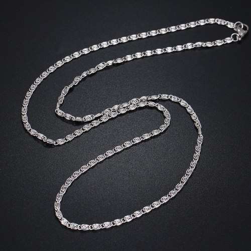 Titanium Snail Chain Necklace 45 cm (SILVER) *R 999*